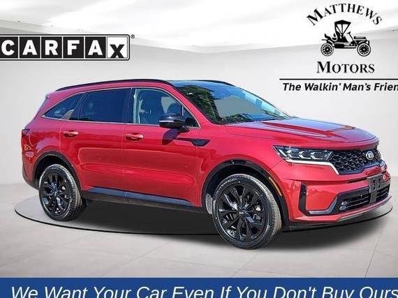 KIA SORENTO 2021 5XYRKDLF1MG053606 image