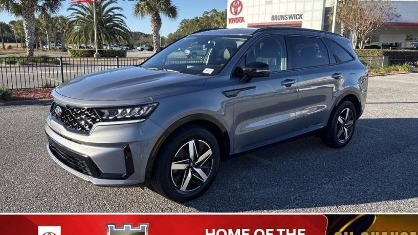 KIA SORENTO 2021 5XYRL4LC0MG001208 image