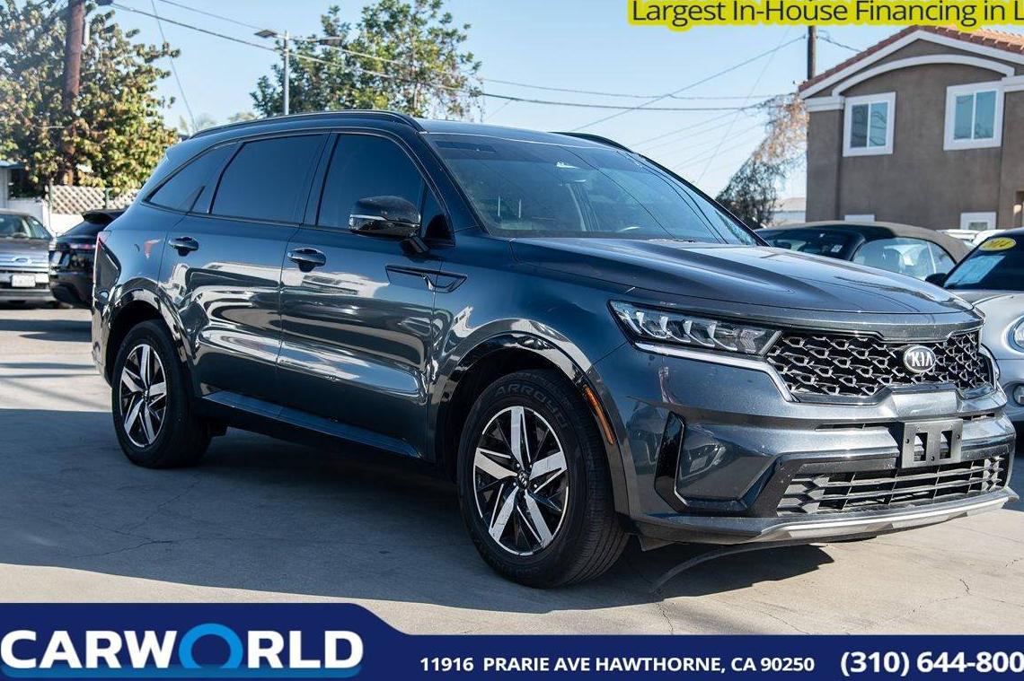 KIA SORENTO 2021 5XYRL4LC4MG008680 image