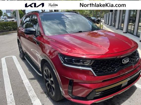 KIA SORENTO 2021 5XYRK4LF1MG034117 image