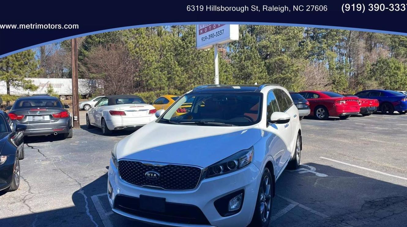 KIA SORENTO 2017 5XYPKDA55HG241228 image