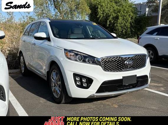 KIA SORENTO 2017 5XYPKDA52HG240442 image