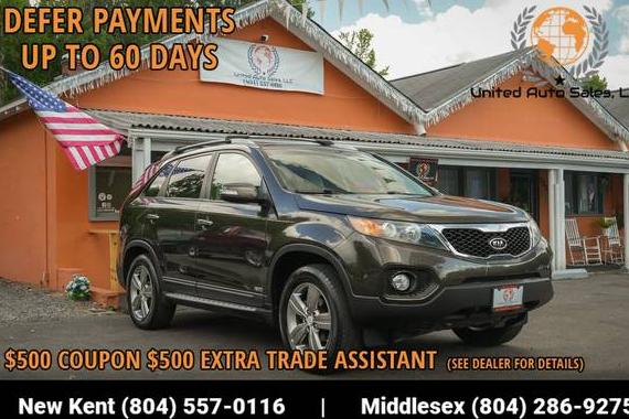 KIA SORENTO 2012 5XYKUCA67CG231624 image
