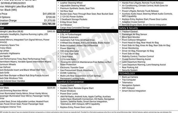 KIA SORENTO 2024 5XYRHDJF3RG265531 image KIA SORENTO 2024 5XYRHDJF3RG265531 image