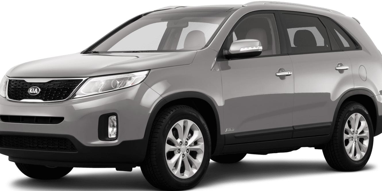 KIA SORENTO 2014 5XYKUDA78EG498417 image