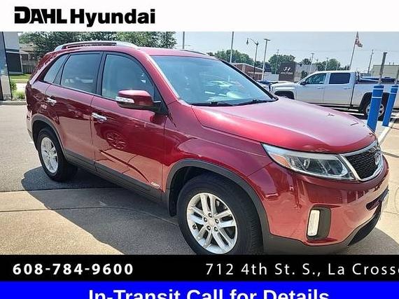 KIA SORENTO 2014 5XYKTDA62EG517408 image
