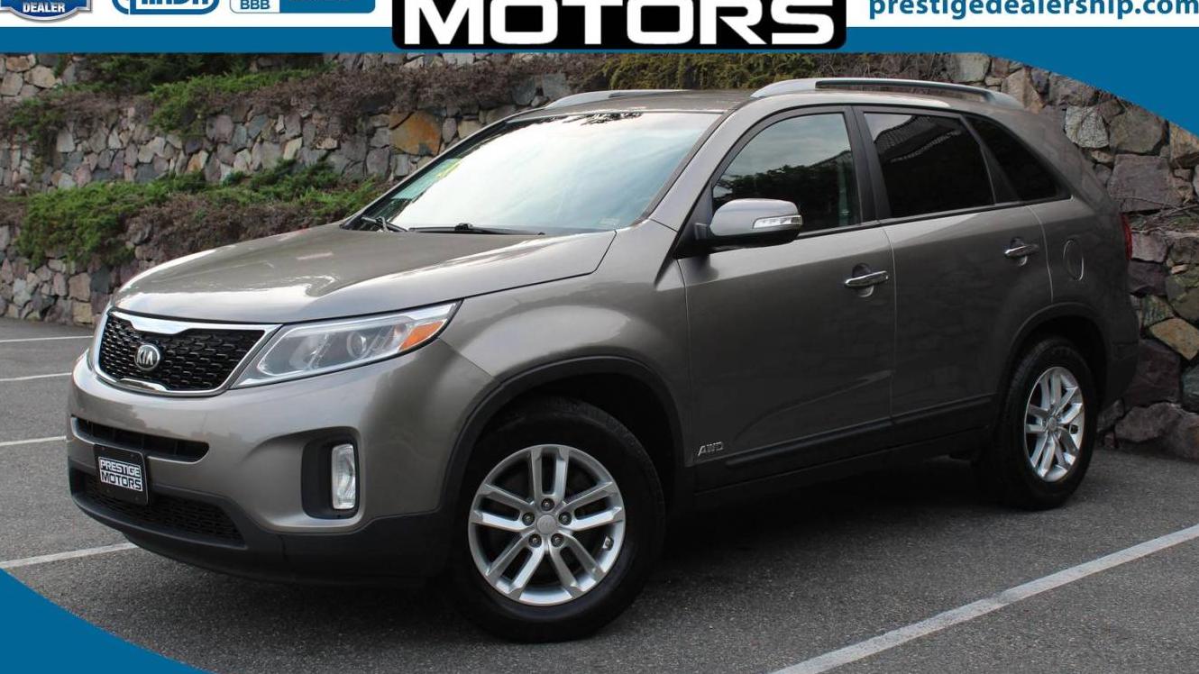 KIA SORENTO 2015 5XYKTDA66FG639576 image