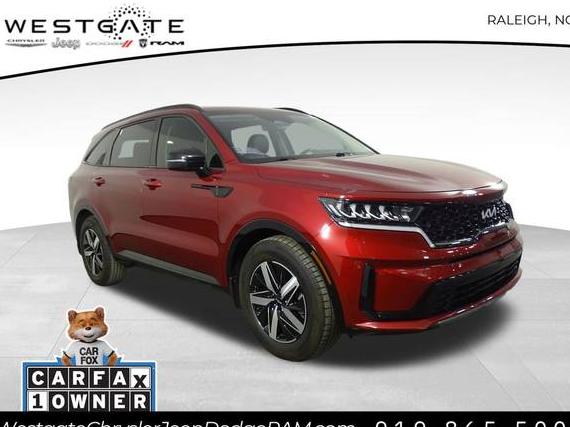 KIA SORENTO 2022 5XYRL4LC6NG133276 image