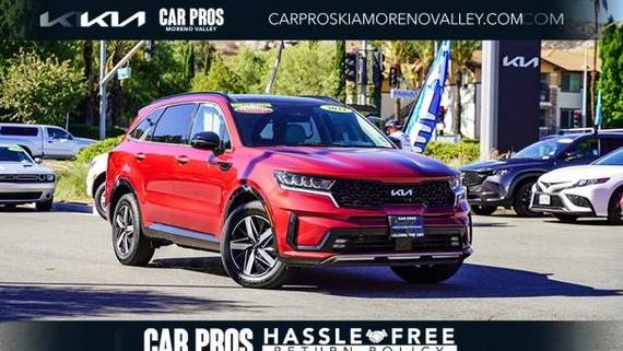 KIA SORENTO 2022 5XYRH4LF2NG075808 image