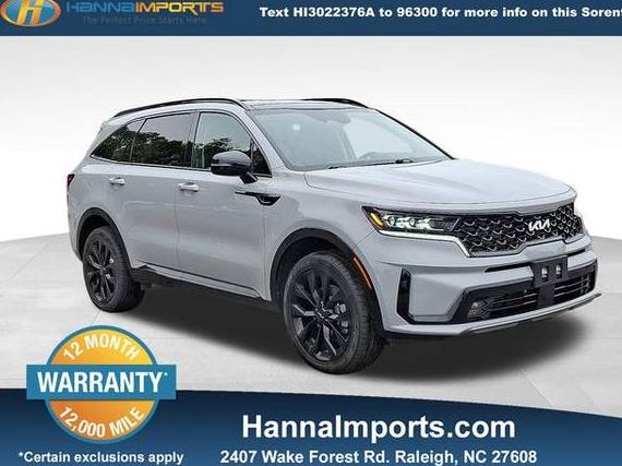 KIA SORENTO 2022 5XYRKDLF3NG096782 image KIA SORENTO 2022 5XYRKDLF3NG096782 image