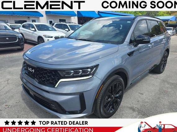 KIA SORENTO 2022 5XYRK4LF5NG087307 image