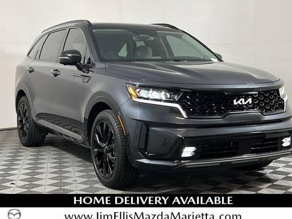 KIA SORENTO 2022 5XYRK4LF1NG080337 image