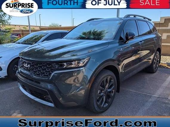 KIA SORENTO 2022 5XYRKDLF6NG099627 image