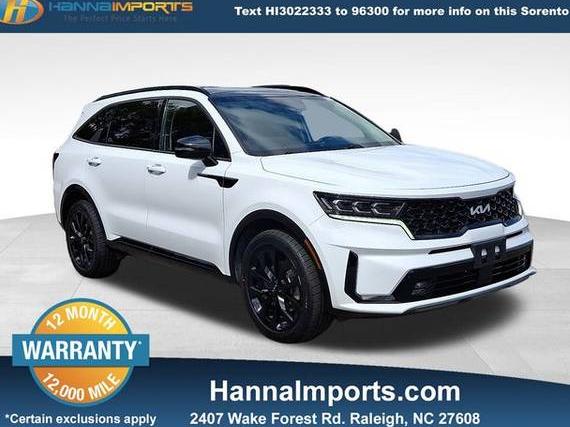 KIA SORENTO 2022 5XYRK4LF9NG076844 image