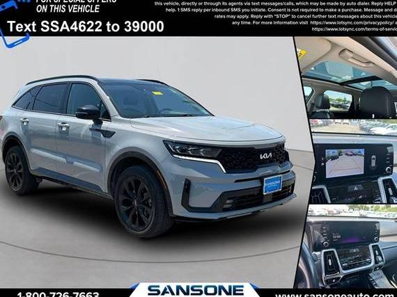 KIA SORENTO 2022 5XYRKDLF3NG144622 image