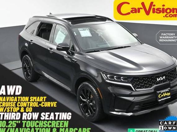 KIA SORENTO 2022 5XYRKDLF5NG078915 image