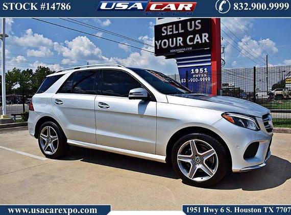 MERCEDES-BENZ GLE-CLASS 2018 4JGDA5JB2JB105863 image