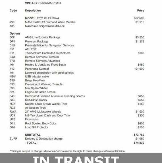 MERCEDES-BENZ GLE-CLASS 2021 4JGFB5KB7MA573831 image MERCEDES-BENZ GLE-CLASS 2021 4JGFB5KB7MA573831 image