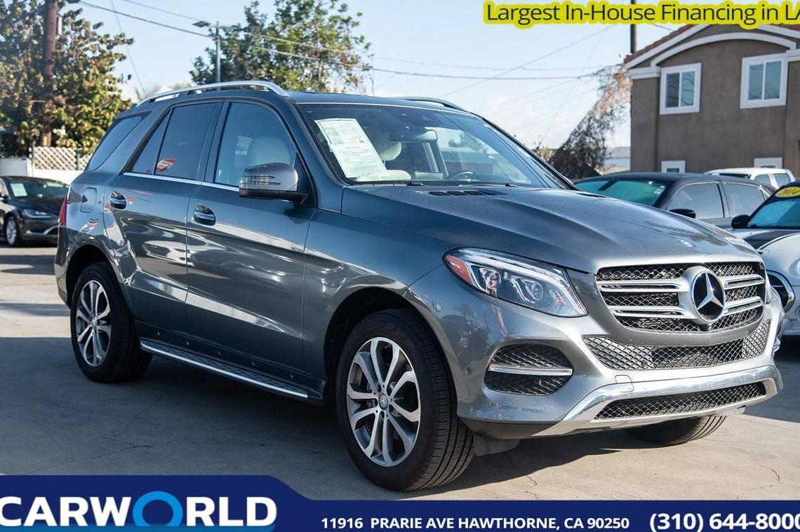 MERCEDES-BENZ GLE-CLASS 2017 4JGDA5HB3HA874667 image