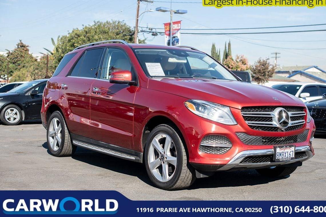 MERCEDES-BENZ GLE-CLASS 2017 4JGDA5JB0HA955779 image