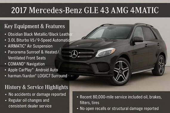 MERCEDES-BENZ GLE-CLASS 2017 4JGDA6EBXHA992385 image