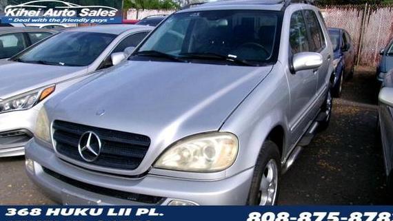 MERCEDES-BENZ M-CLASS 2003 4JGAB54E13A390327 image