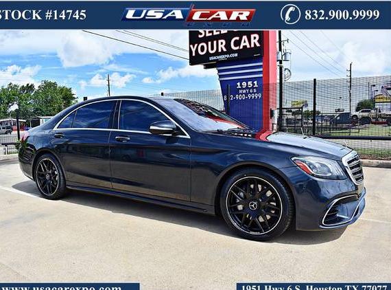 MERCEDES-BENZ S-CLASS 2018 WDDUG6GB1JA375825 image