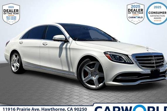 MERCEDES-BENZ S-CLASS 2018 WDDUG8DB9JA397538 image