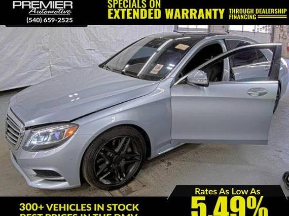 MERCEDES-BENZ S-CLASS 2015 WDDUG8FB9FA090990 image