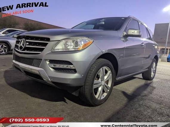 MERCEDES-BENZ ML-CLASS 2012 4JGDA5HB9CA020923 image