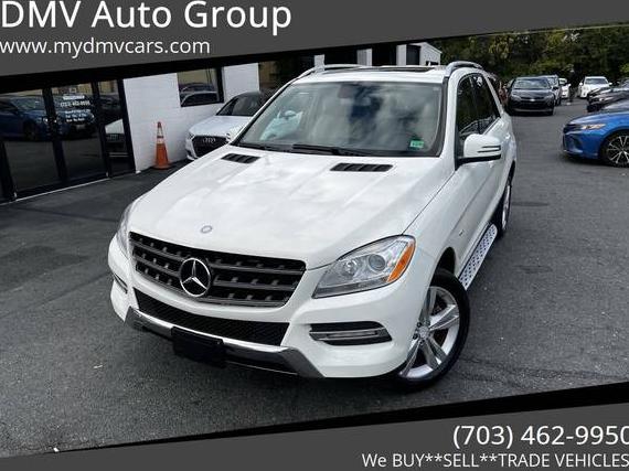MERCEDES-BENZ ML-CLASS 2012 4JGDA5HB6CA019132 image