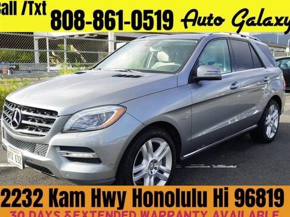 MERCEDES-BENZ ML-CLASS 2012 4JGDA5HB5CA070380 image