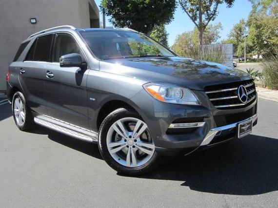 MERCEDES-BENZ ML-CLASS 2012 4JGDA5HB4CA033787 image