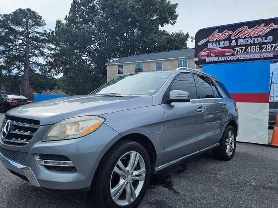 MERCEDES-BENZ ML-CLASS 2012 4JGDA5HB0CA001628 image