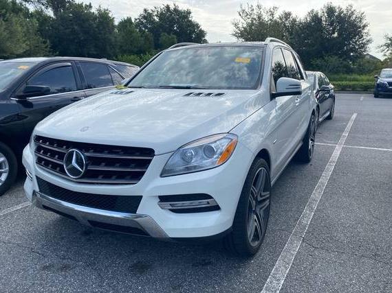 MERCEDES-BENZ ML-CLASS 2012 4JGDA5HB2CA034582 image