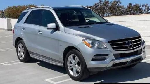 MERCEDES-BENZ ML-CLASS 2012 4JGDA5HB0CA044690 image