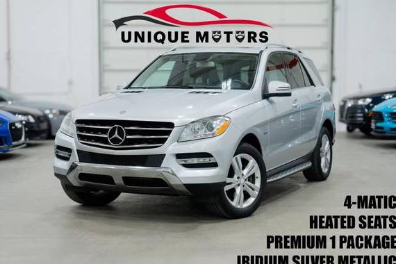 MERCEDES-BENZ ML-CLASS 2012 4JGDA5HB0CA032300 image