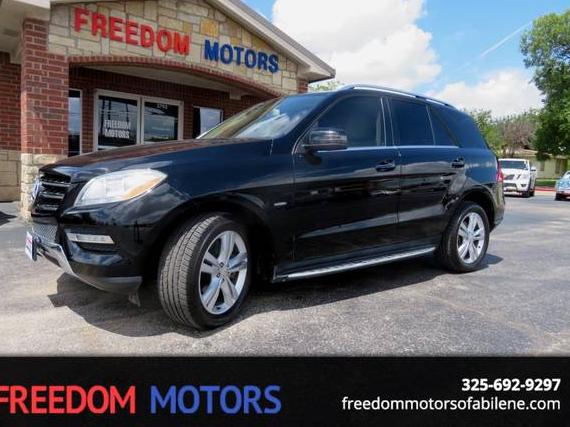MERCEDES-BENZ ML-CLASS 2012 4JGDA5HB3CA008492 image