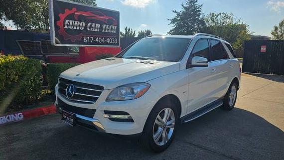 MERCEDES-BENZ ML-CLASS 2012 4JGDA5HB8CA016619 image