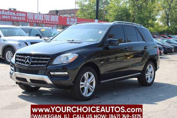 MERCEDES-BENZ ML-CLASS 2012 4JGDA5HB2CA018849 image