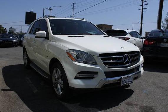 MERCEDES-BENZ ML-CLASS 2012 4JGDA2EB1CA015945 image