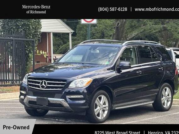 MERCEDES-BENZ ML-CLASS 2013 4JGDA5HB3DA199395 image