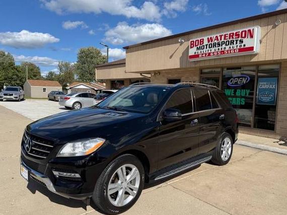 MERCEDES-BENZ ML-CLASS 2013 4JGDA5HB9DA265674 image