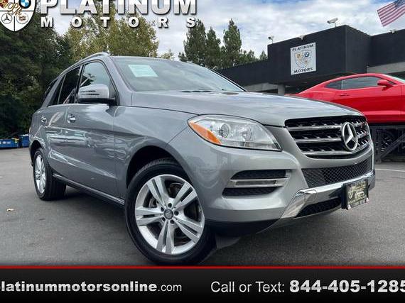 MERCEDES-BENZ ML-CLASS 2014 4JGDA5HB4EA415658 image