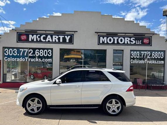 MERCEDES-BENZ ML-CLASS 2014 4JGDA7DB2EA351332 image