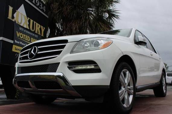 MERCEDES-BENZ ML-CLASS 2014 4JGDA5HB2EA328132 image