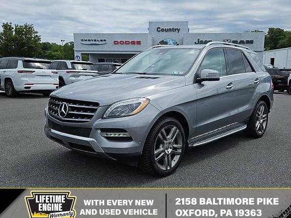 MERCEDES-BENZ ML-CLASS 2014 4JGDA5HBXEA419472 image