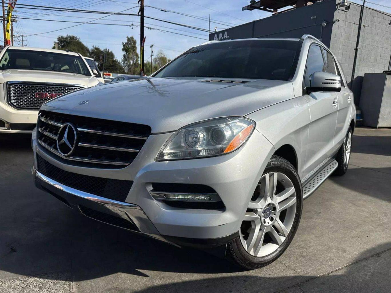 MERCEDES-BENZ ML-CLASS 2014 4JGDA5JB4EA293989 image