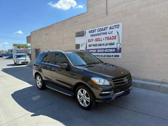 MERCEDES-BENZ ML-CLASS 2014 4JGDA5HB5EA270193 image
