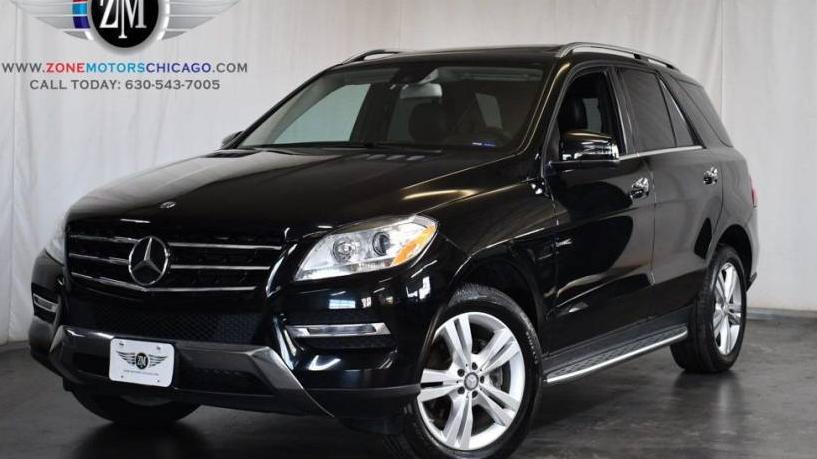 MERCEDES-BENZ ML-CLASS 2014 4JGDA5HB6EA390455 image